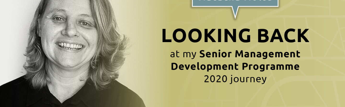 Senior Management Development Programme (SMDP) Feature: Natache Nolte
