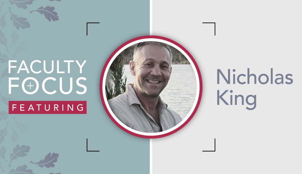 Faculty Focus: Nicolas King