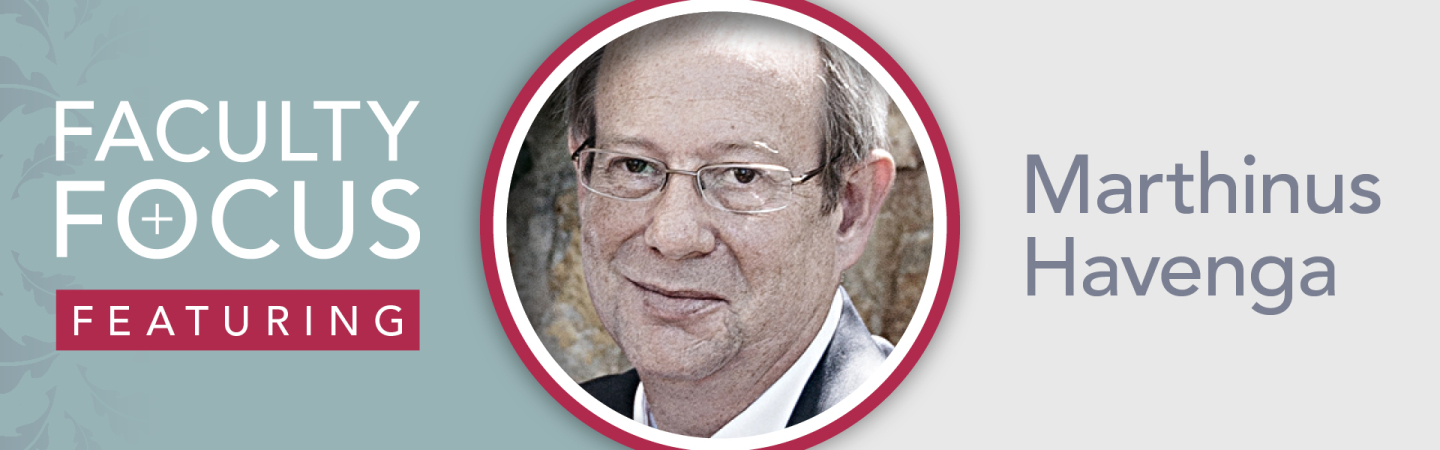 Faculty Focus – Marthinus Havenga