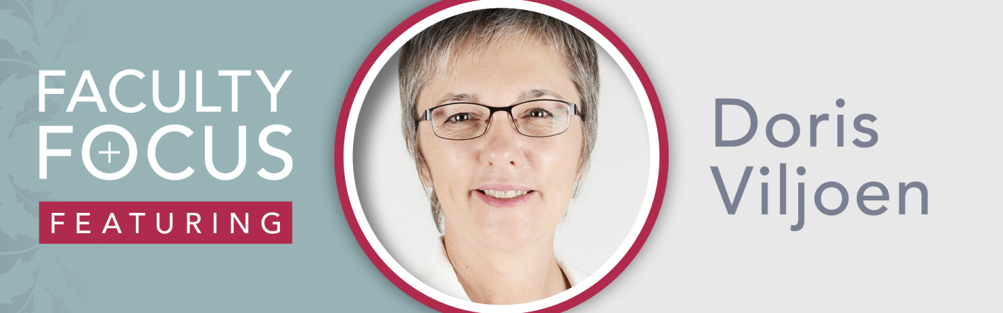 Faculty Focus – Doris Viljoen