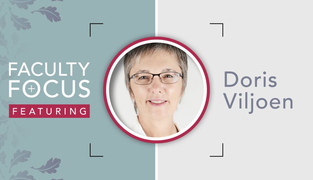 Faculty Focus – Doris Viljoen