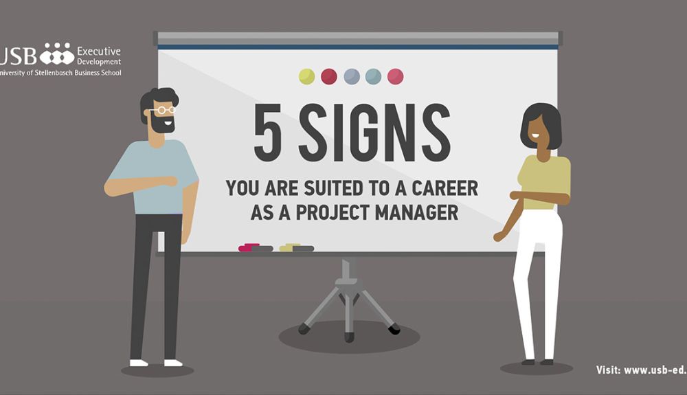 5 signs that you are suited to a career in project management